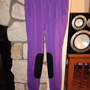 Baleaf Women's Purple Joggers with Black Patches